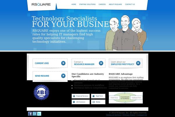 rsquare theme websites examples