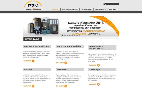 r2m-industrie.fr site used R2m
