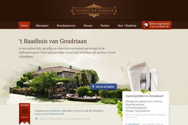 raadhuis theme websites examples