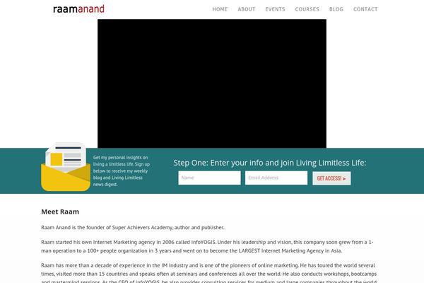 raamanand.com site used Matchpoint