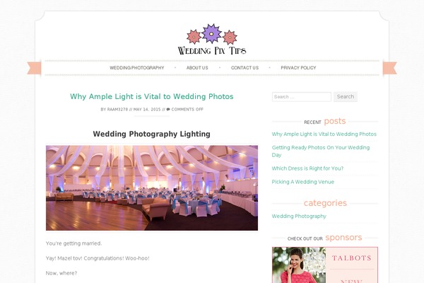 Sugar and Spice theme site design template sample