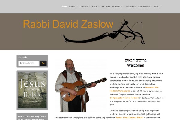 rabbidavidzaslow.com site used Organic-music