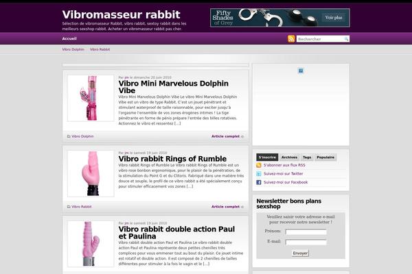 rabbit.fr site used Wp-prolific-prem
