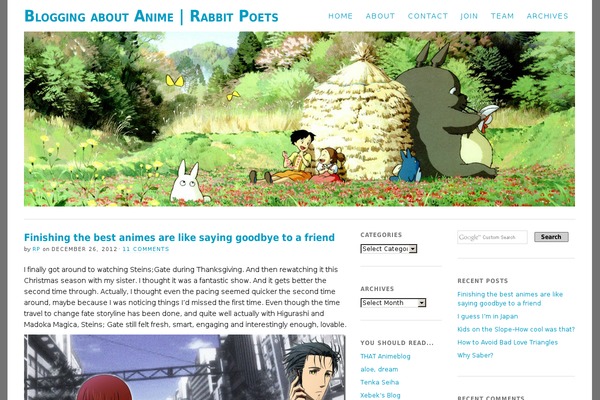 Thesis 1.8 theme site design template sample