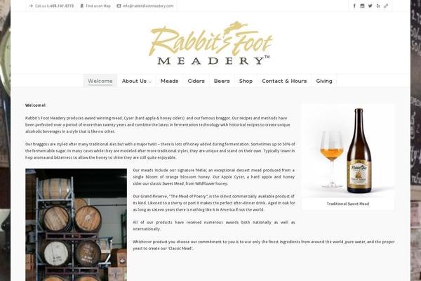 Highend theme site design template sample