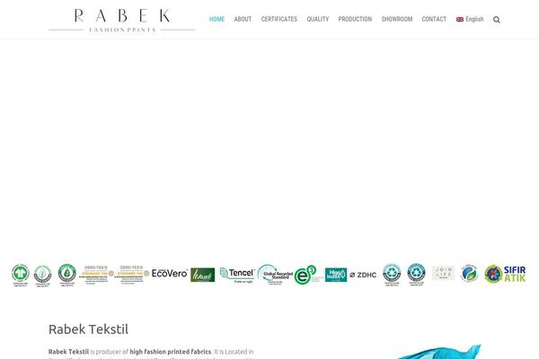 rabektekstil.com site used Rabek