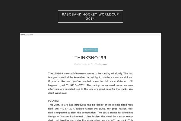 rabobankhockeyworldcup2014.nl site used Nord-theme