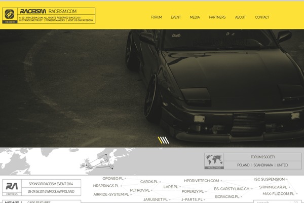 raceism.com site used Ultrace