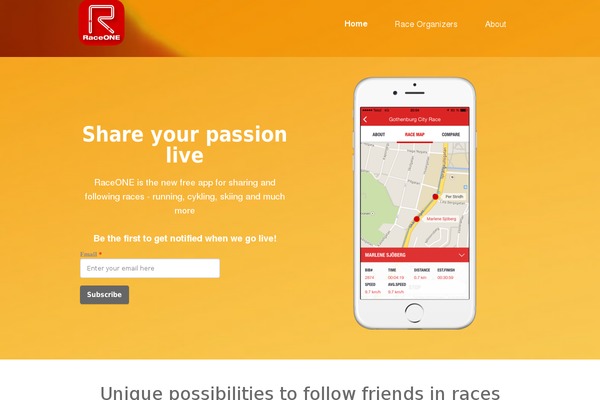 raceone.se site used X_theme