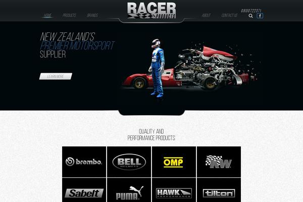 racerproducts.co.nz site used Racerproducts