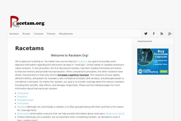 Nexus theme site design template sample