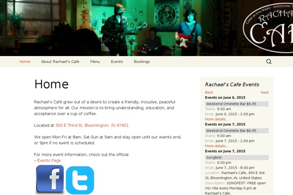 Twenty Thirteen theme site design template sample