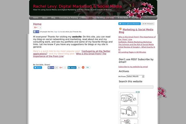 rachel-levy.com site used Bali-flower