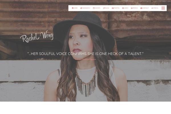 Lush theme site design template sample