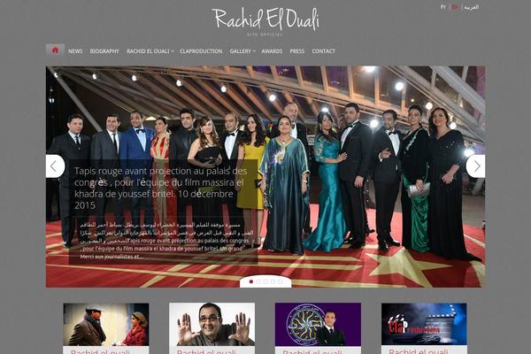 Tempera theme site design template sample