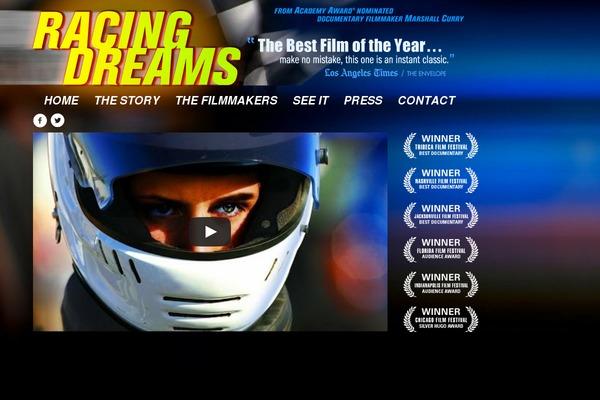 racingdreamsfilm.com site used Sink_racingfilms