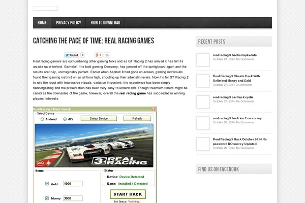 racinghackreal.com site used avenue