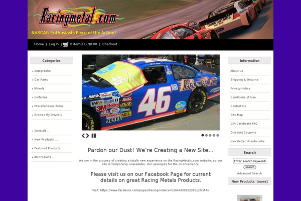 racingmetal.com site used Dynamik Gen