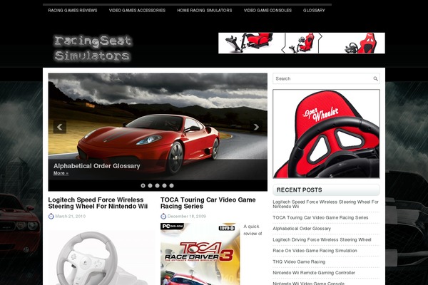 Carmag theme site design template sample