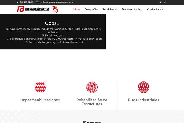 raconstrusoluciones.com site used Consultix-child