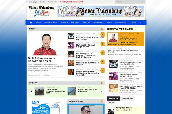 radar-palembang.com site used Kreview