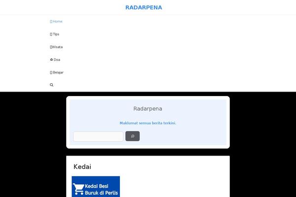 GeneratePress theme site design template sample
