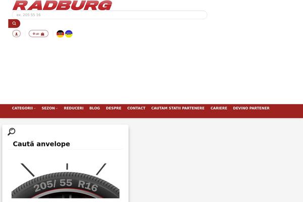 Site using Radburg-partners plugin