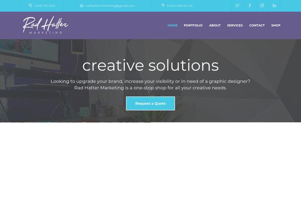 Jevelin theme site design template sample