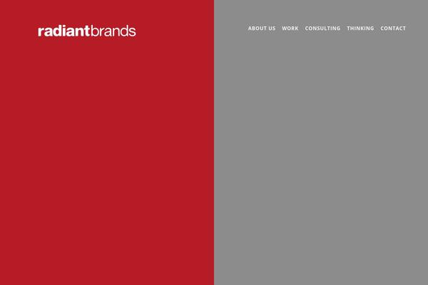 radiantbrands.com site used Divi-radiant-child