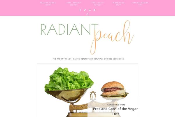 radiantpeach.com site used Chef