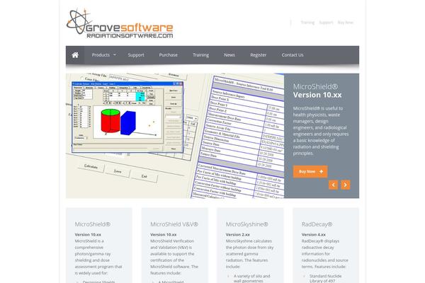 radiationsoftware.com site used Radiationsoftwaretheme