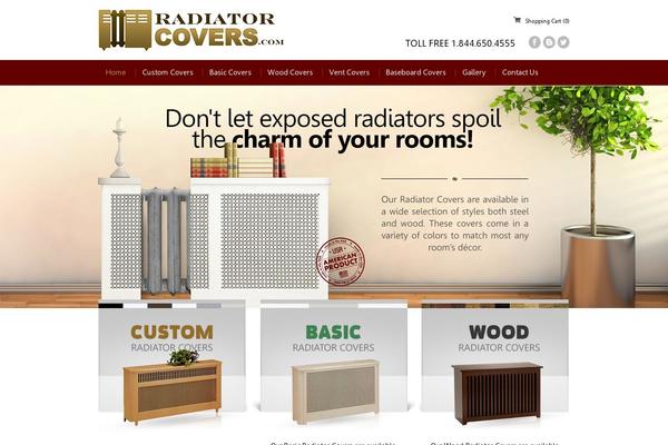 radiatorcovers.com site used Radiator