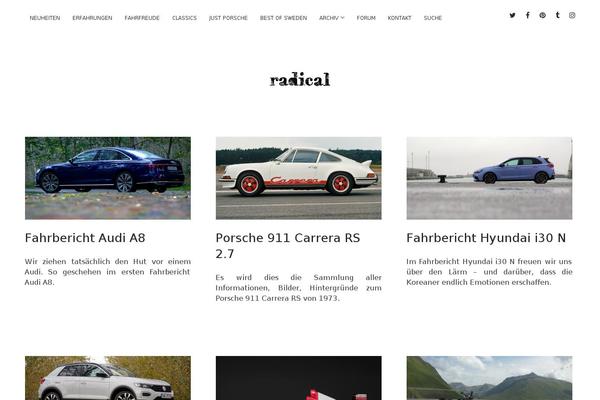 radical-mag.com site used Chosen