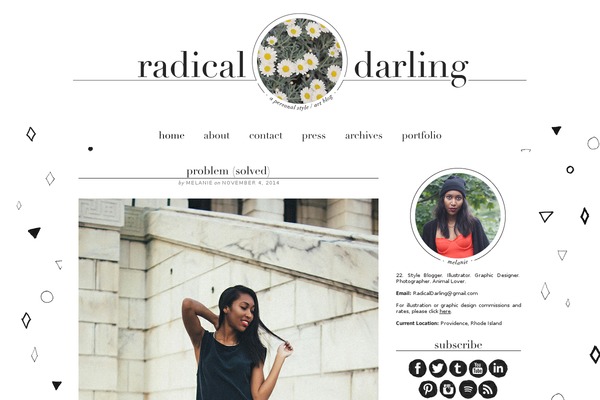 radicaldarling.com site used Femme