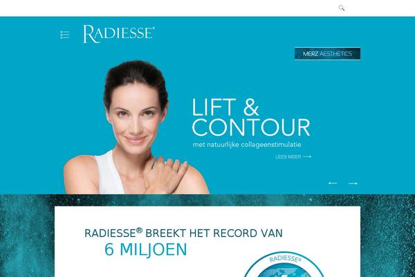 radiesse.nl site used Radiesse