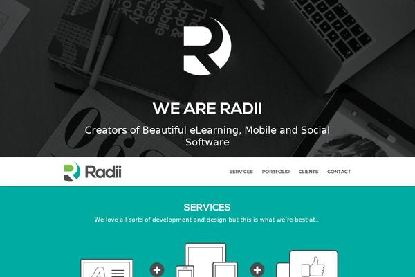radii.ie site used Radii