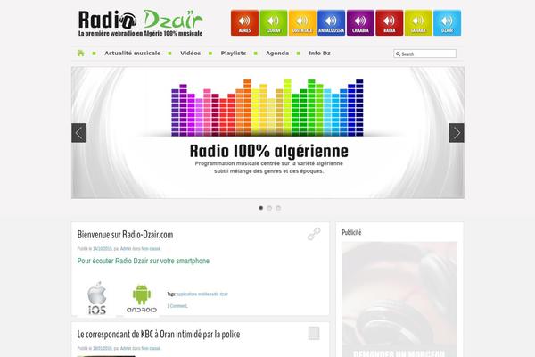 radio-dzair.com site used Waveme