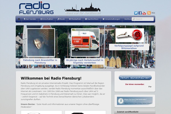 radio-flensburg.de site used Gutenify-civil