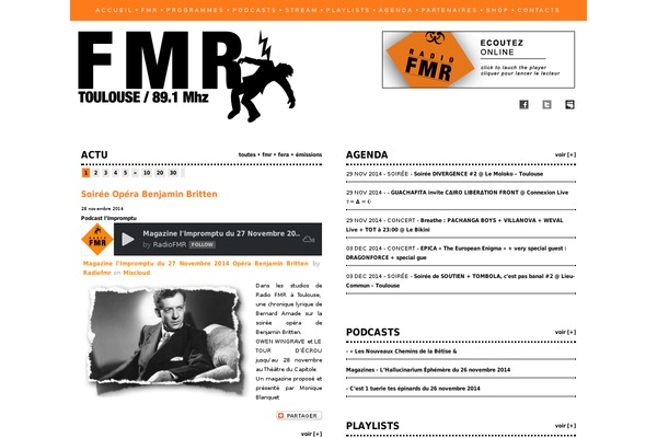 radio-fmr.net site used Fmr