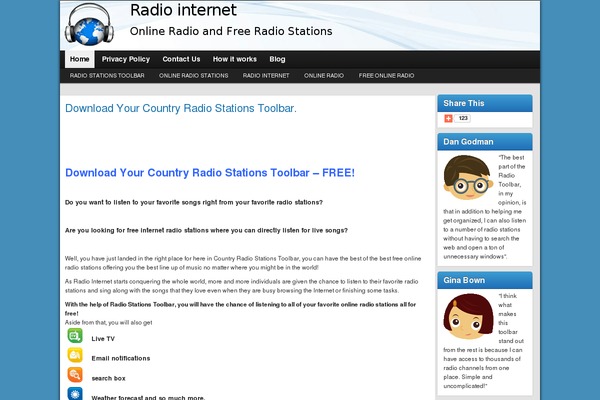 Graphene theme site design template sample