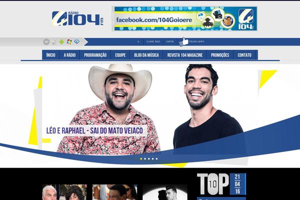 radio104fm.com.br site used 104