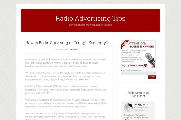 Lifestyle Pro theme site design template sample