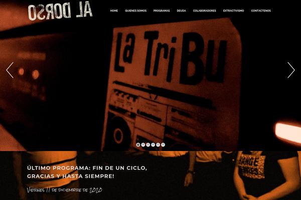 Decibel theme site design template sample