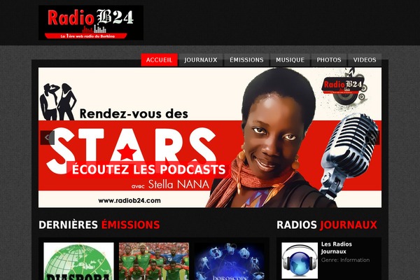 radiob24.com site used B24radio