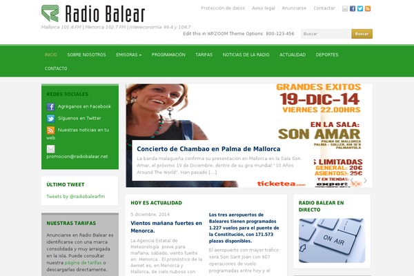 radiobalear.es site used Online