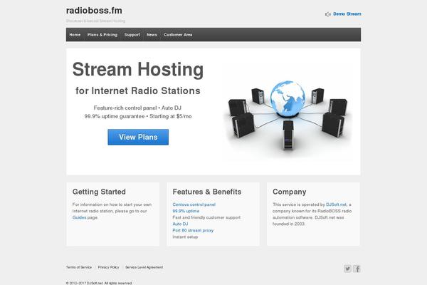 radioboss.fm site used Rfm_theme