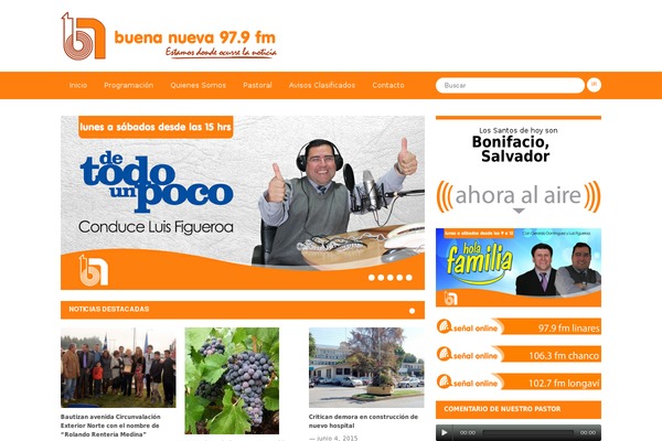 radiobuenanueva.cl site used Radiobuenanueva