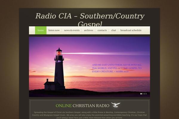 radiocia.us site used Theme1909