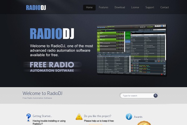 radiodj.ro site used Envision Child