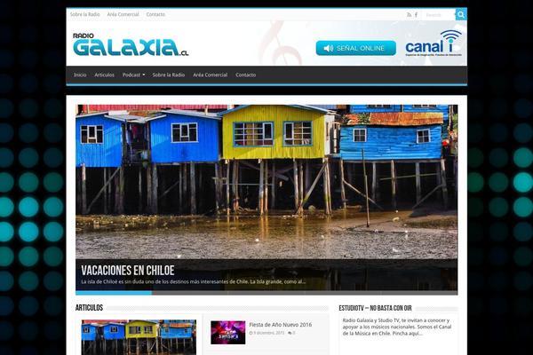 radiogalaxia.cl site used Galaxia